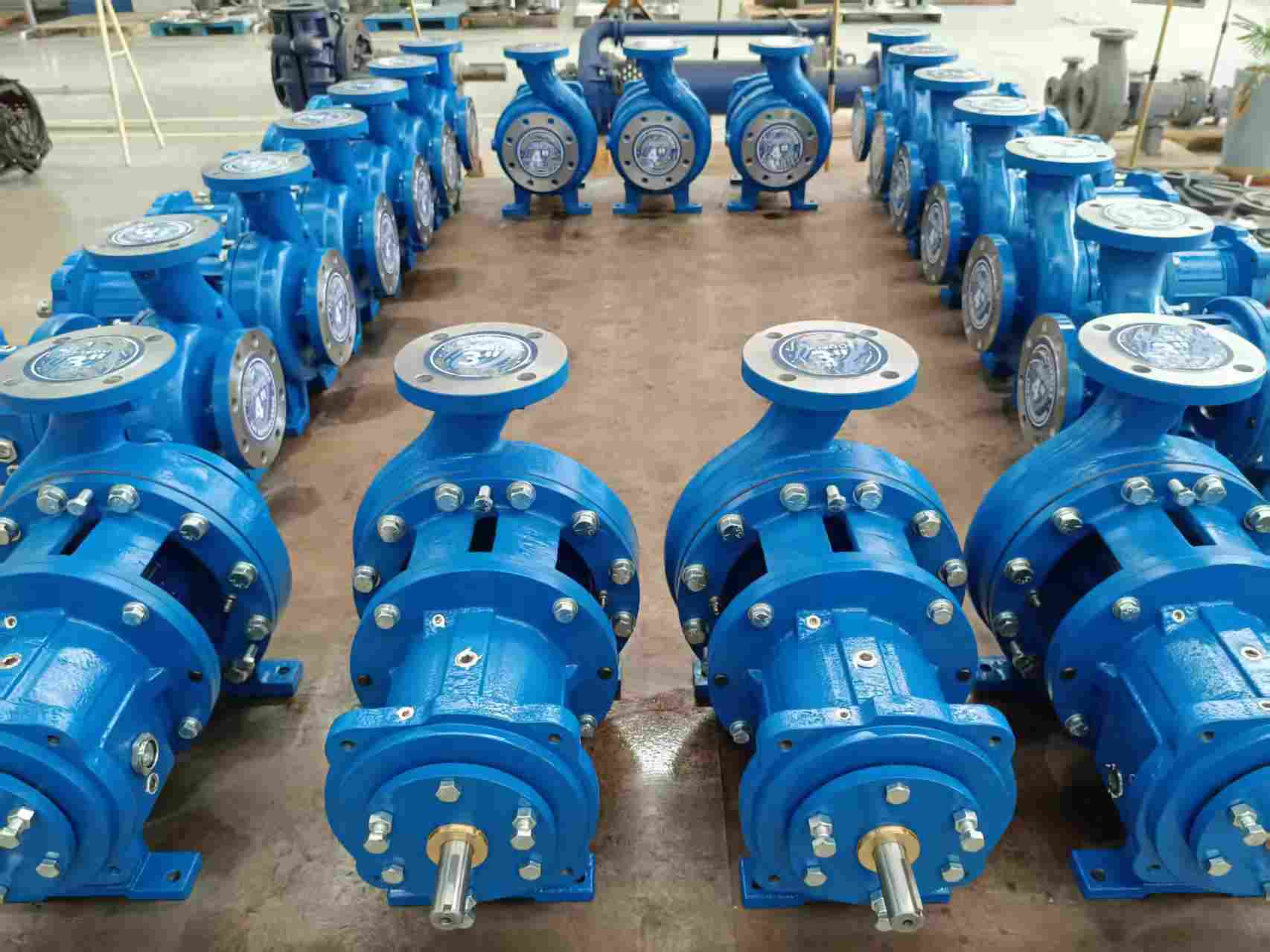 Sėkmingas 20 cheminio proceso siurblių pristatymas ir artėjantis siuntimas Europos klientui