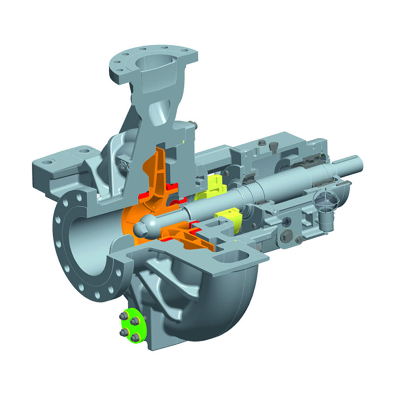 API 610 proceso siurblys, tipas OH2